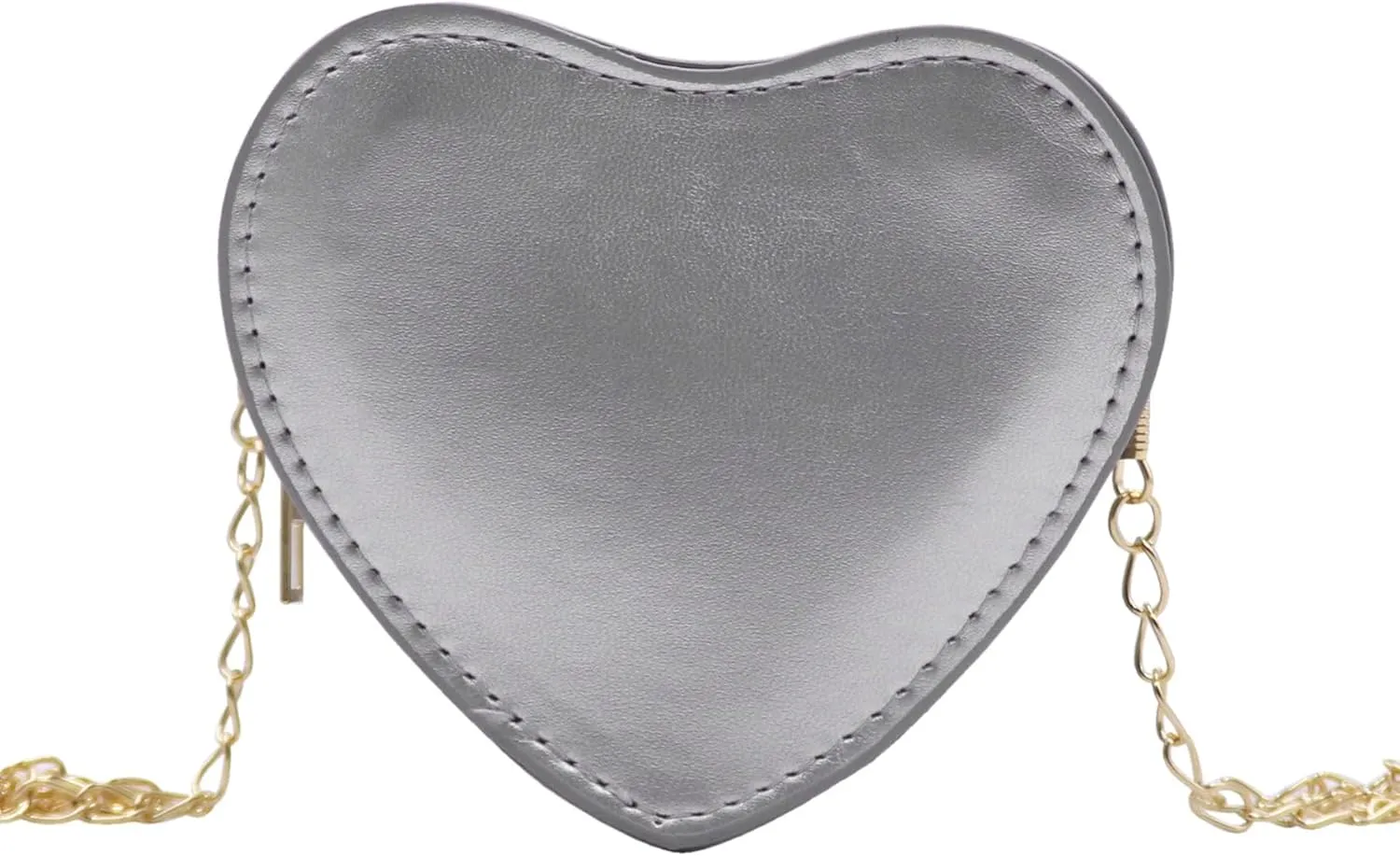 Cute Heart Shape Shoulder Bag Crossbody Handbags Coin Change Purse for Little Girls Toddlers
