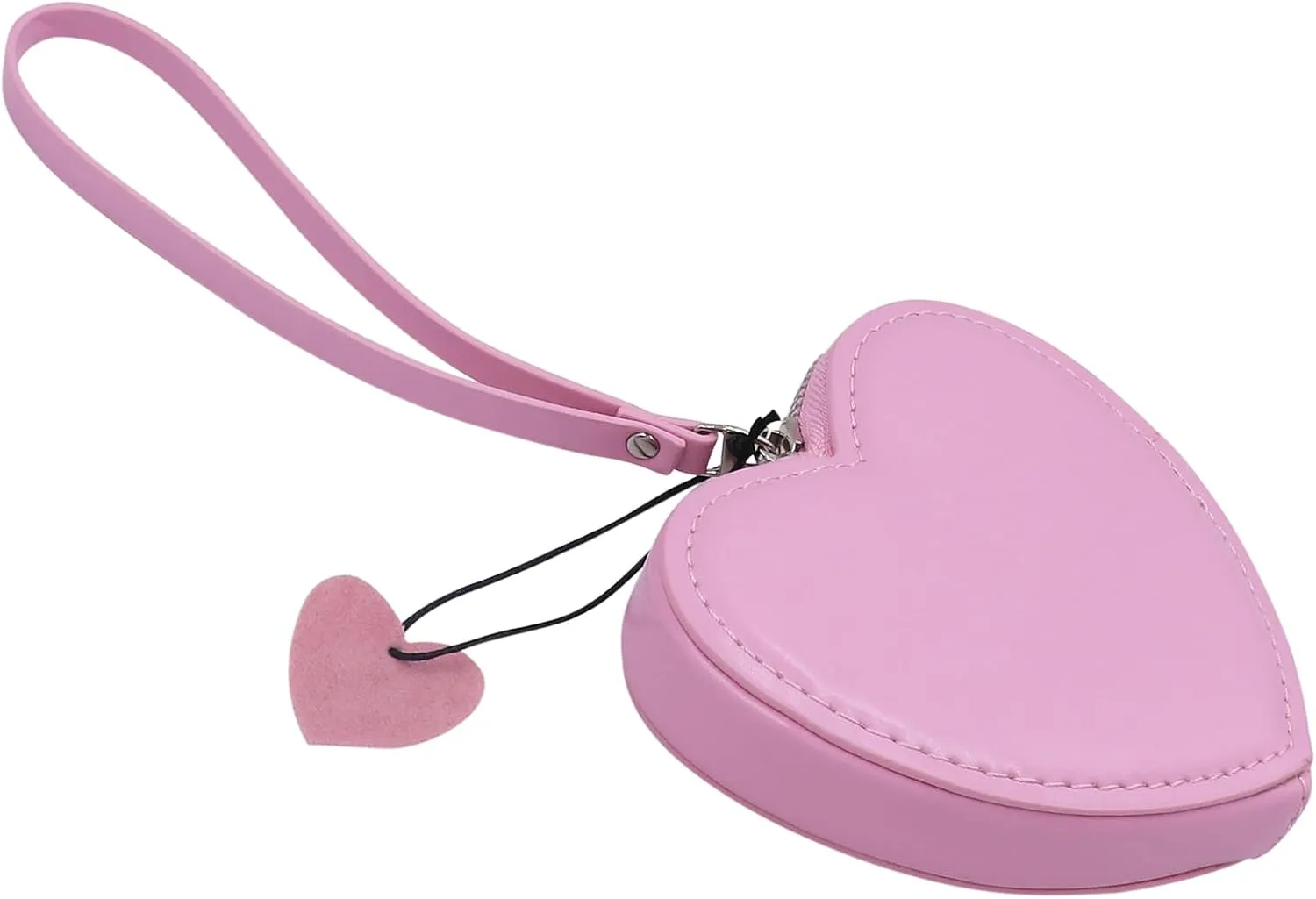 Cute Heart Shape Shoulder Bag Crossbody Handbags Coin Change Purse for Little Girls Toddlers