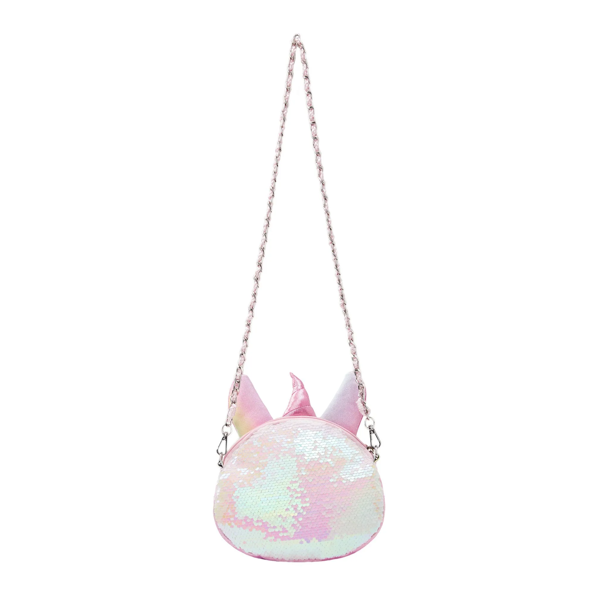 Cute Sparkly Bags for Girls Round Small Bag Unicorn Dreams | BeBling Bag