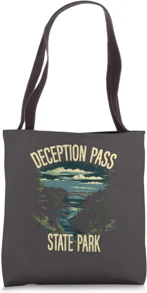 Deception Pass State Park Washington USA Tote Bag