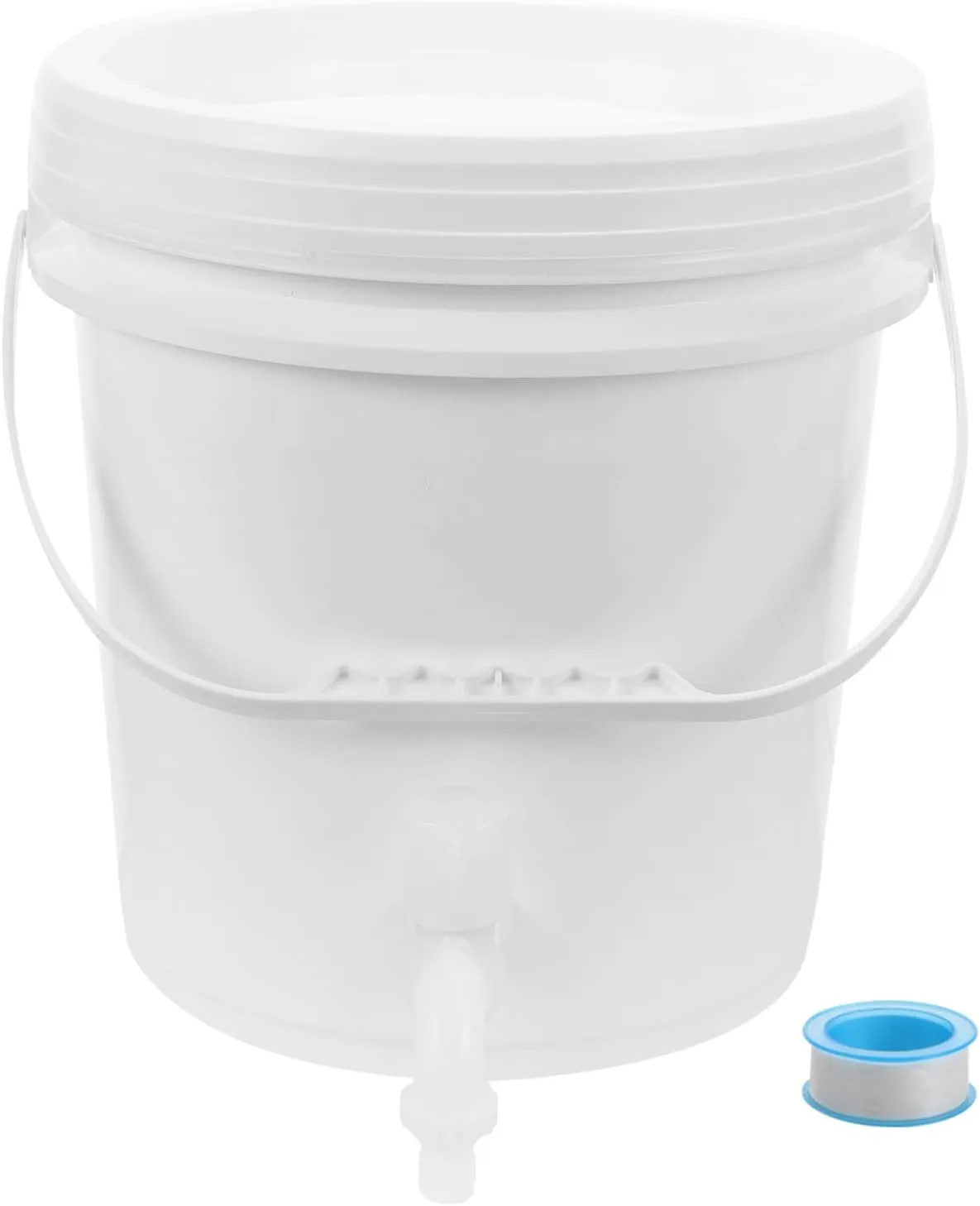 DECHOUS Outdoor Camping Water Container with Faucet Portable Water Storage Jug Durable Bucket for Hydration Needs Stylish Design for Travel Fishing and Gardening