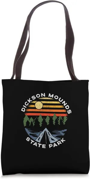 Dickson Mounds State Park Illinois Forest Camping Vacation Tote Bag