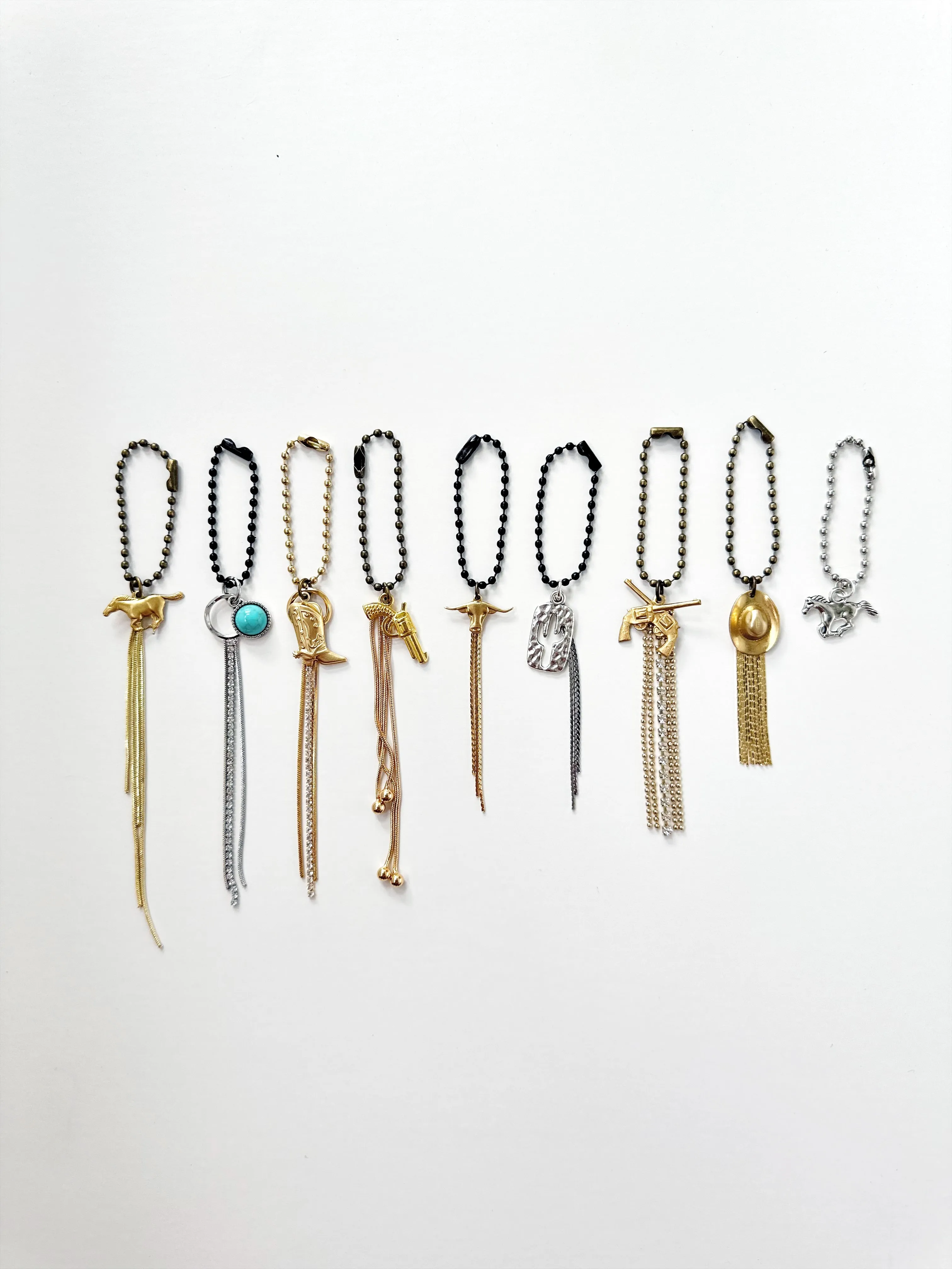 “Dolly” Cowboy Boot Charms (Gold)