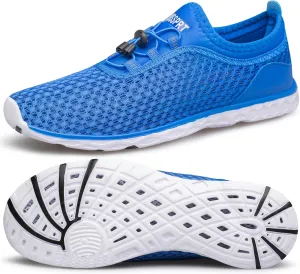 DOUSSPRT Men's Water Shoes Quick Drying Sports Aqua Shoes