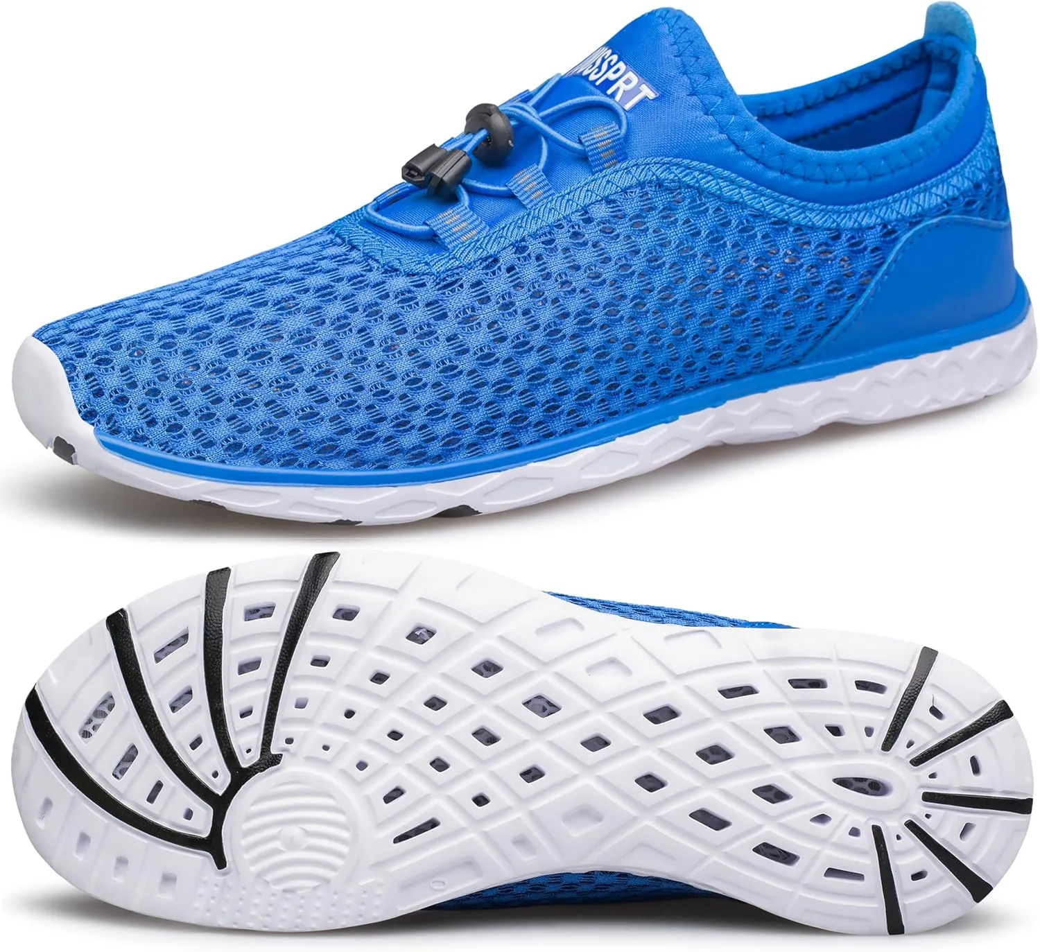 DOUSSPRT Men's Water Shoes Quick Drying Sports Aqua Shoes