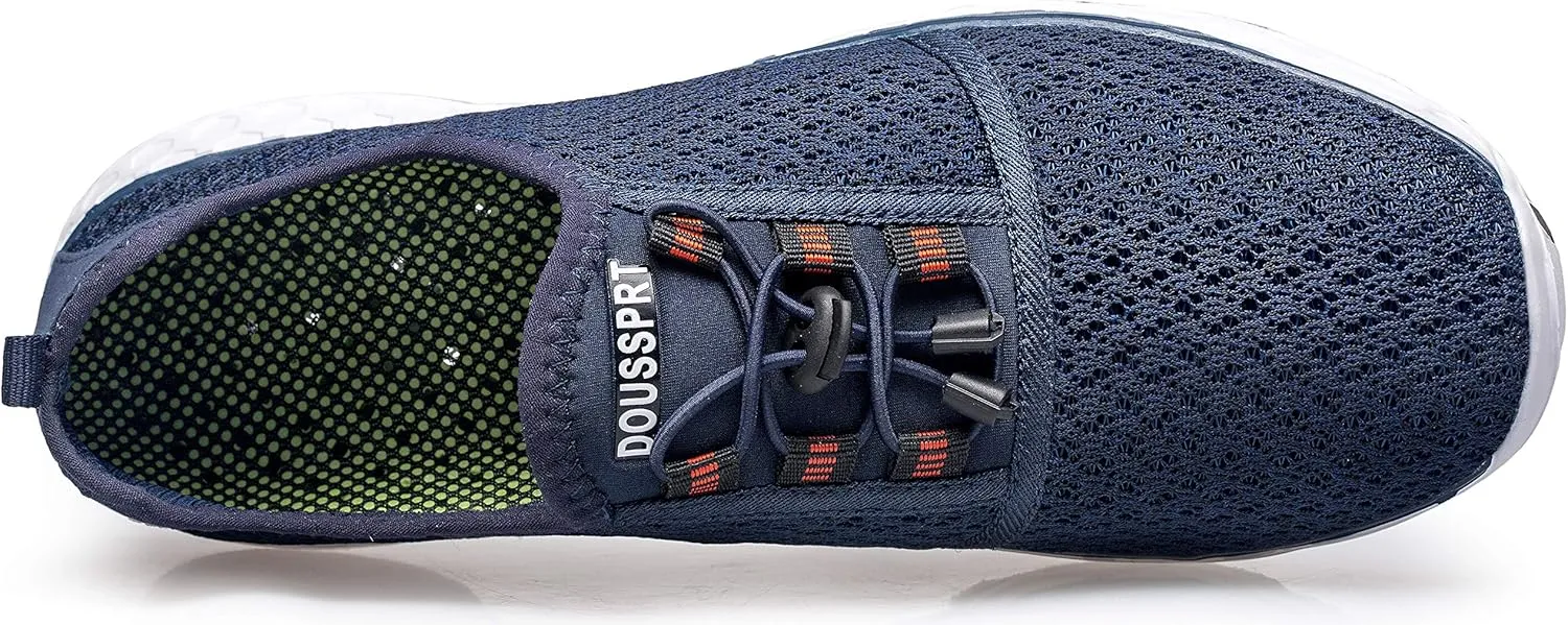 DOUSSPRT Women's Water Shoes Quick Drying Sports Aqua Shoes