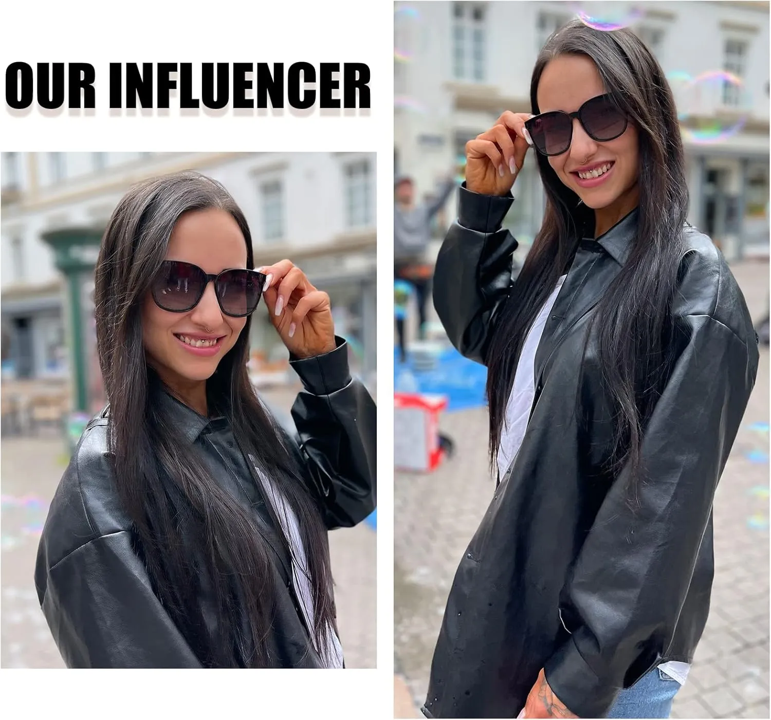 DUCO Retro Round Sunglasses for Women Vintage Polarized Woman Shades Lightweight PC Frame UV400 Protection Sun Glasses W016