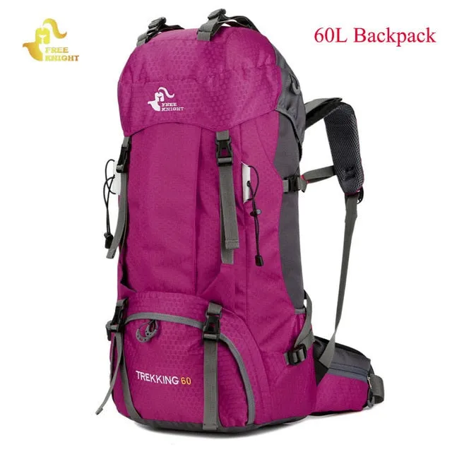 Early access Camping Rain 50L - Backpack 60L Hiking Bag High-security Backpack Free Cover Knight Mountaineering
