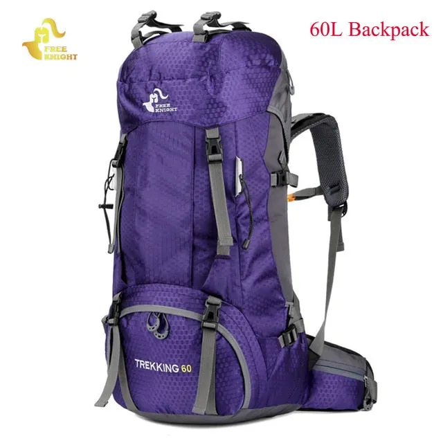 Early access Camping Rain 50L - Backpack 60L Hiking Bag High-security Backpack Free Cover Knight Mountaineering