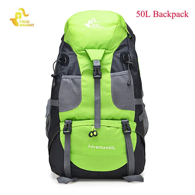 Early access Camping Rain 50L - Backpack 60L Hiking Bag High-security Backpack Free Cover Knight Mountaineering