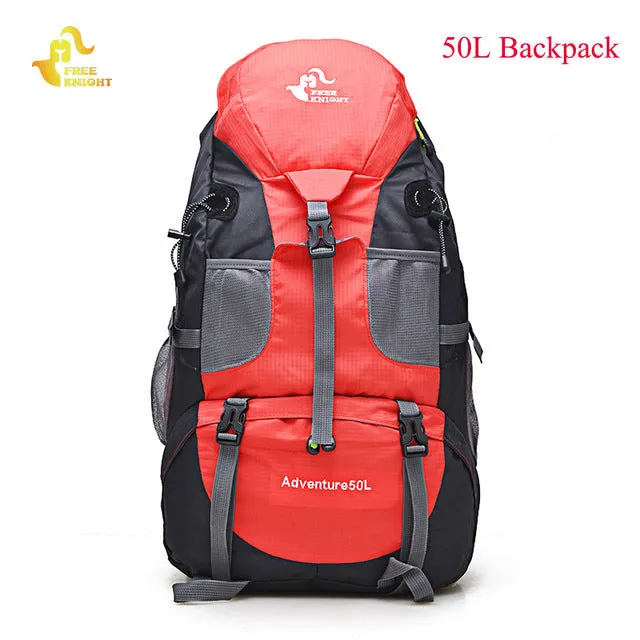 Early access Camping Rain 50L - Backpack 60L Hiking Bag High-security Backpack Free Cover Knight Mountaineering