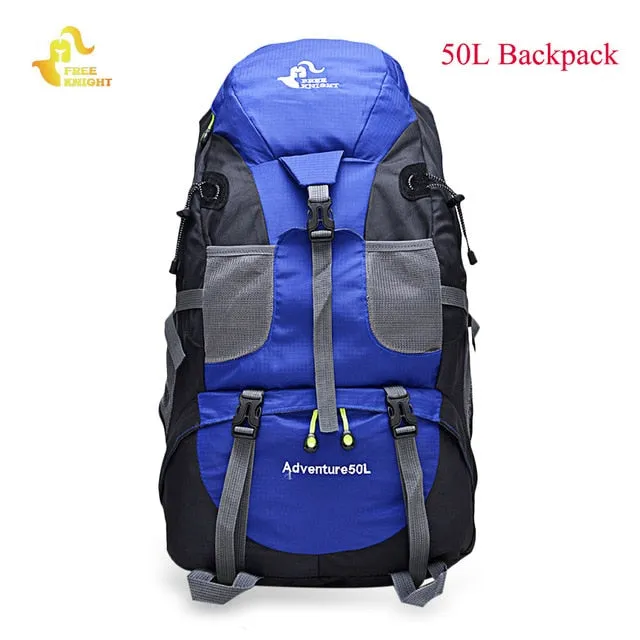 Early access Camping Rain 50L - Backpack 60L Hiking Bag High-security Backpack Free Cover Knight Mountaineering