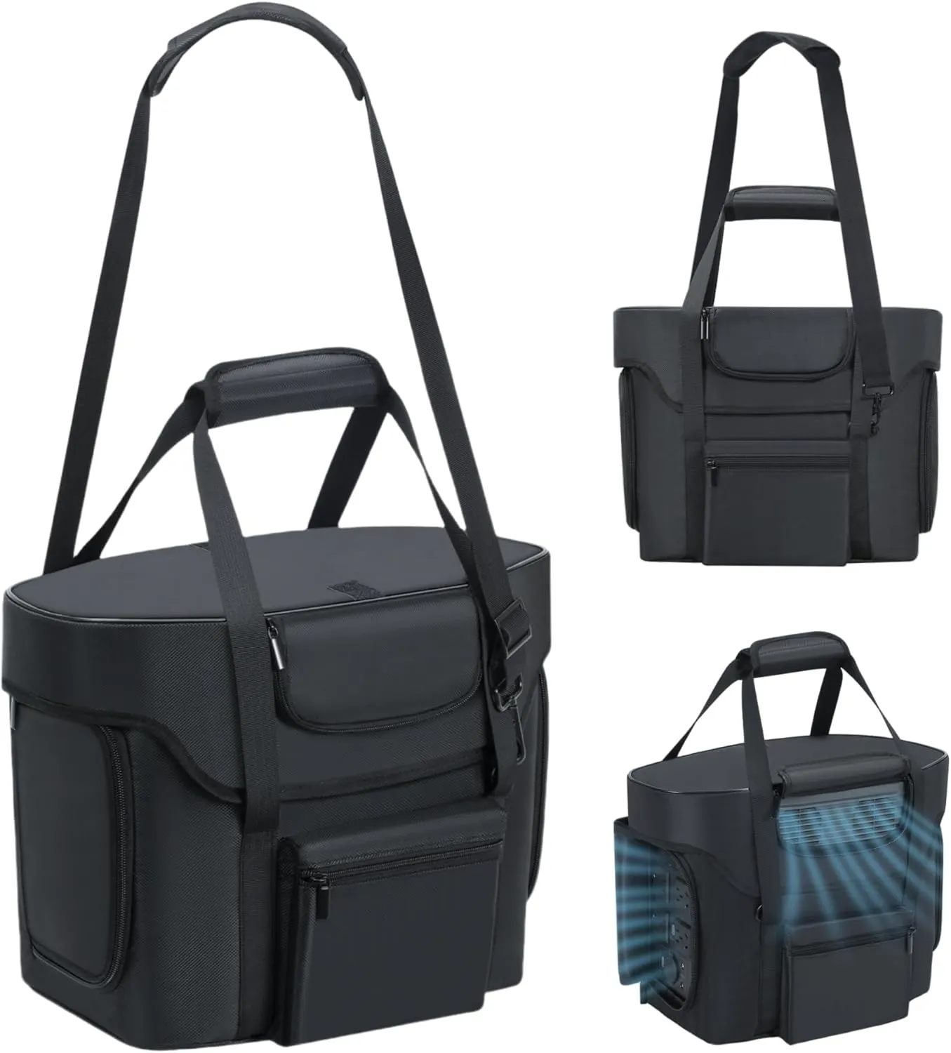 ECOFLOW DELTA 2 Bag - Carrying Case & Soft Generator Cover with Buckle Closure | Durable Storage Case for Camping Essentials & Travel Accessories | Compatible with ECOFLOW DELTA 2 Power Station
