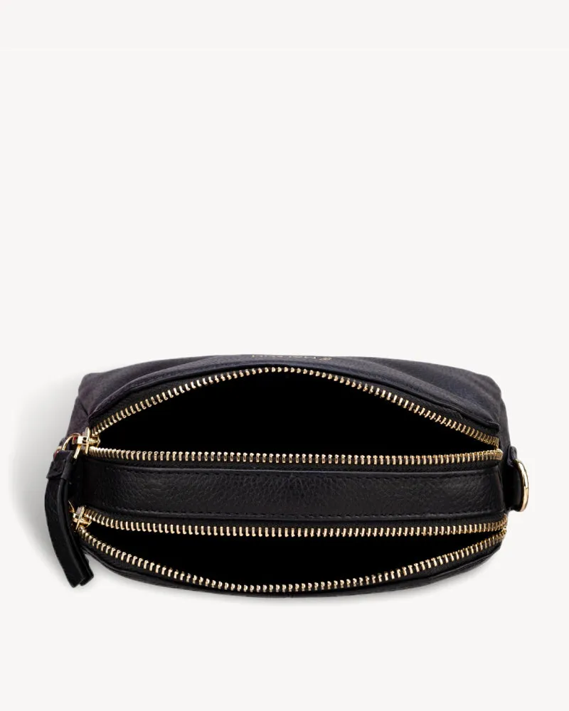 Emma Mini Crossbody Sling Bag - Black
