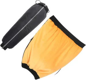Enhanced Visibility Warm Knee Pads for Hiking Insulated Leg Gaiters Zipper Windproof Calf Sleeves for Long Rides