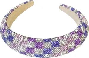 Era Crystal Headband Swiftie TS Checkered