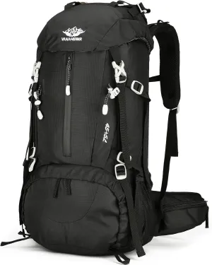 Esup 50L Hiking Backpack Men Camping Backpack with rain cover 45l 5l Lightweight Backpacking Backpack Travel Backpack