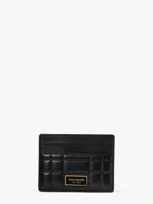 Evelyn Quilted Cardholder