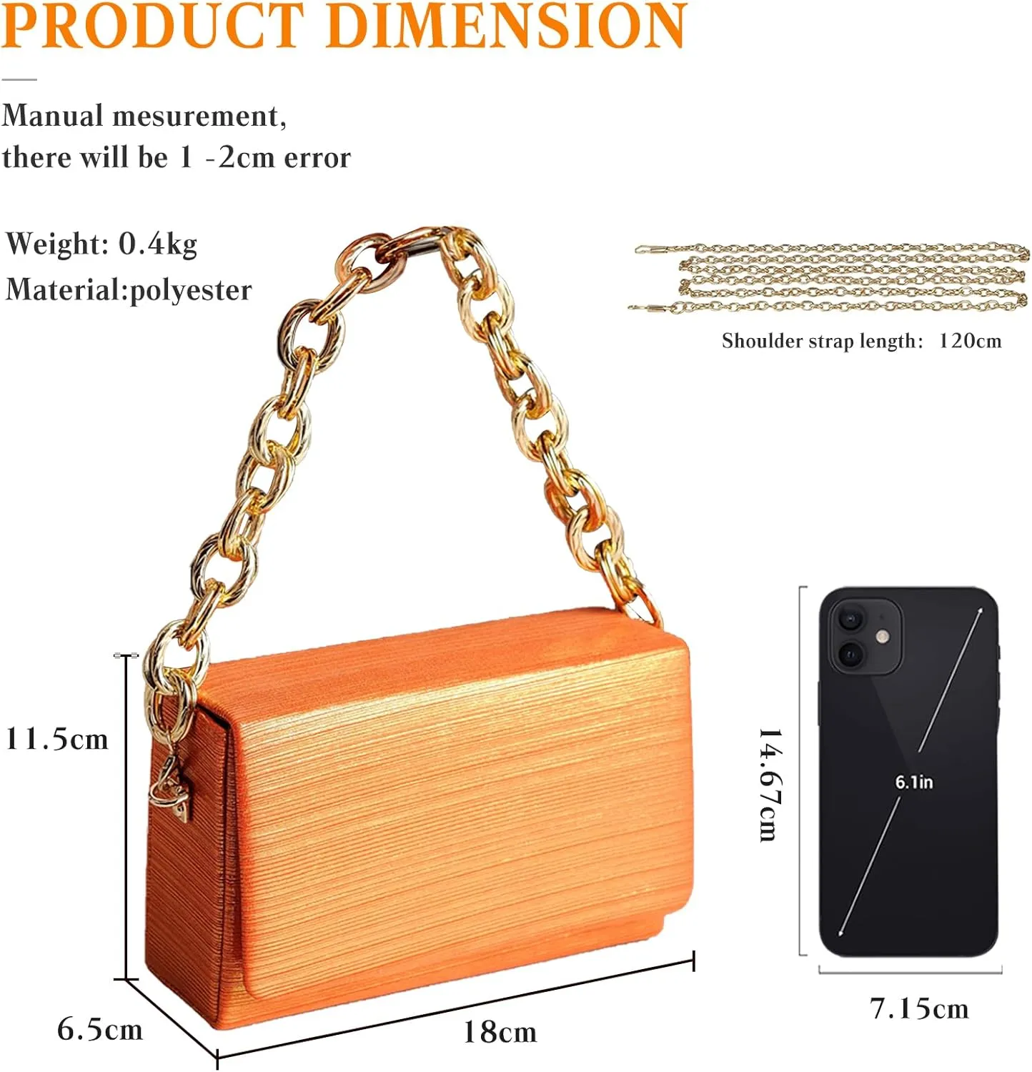 Evening Bag for Women Square Box Clutch Bag Bridal Wedding Purse Sparkly Sequin Handbag Elegant Shoulder Bag