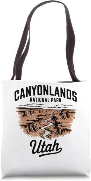 Explore Utah's Canyonlands National Park Utah Scenic Tote Bag