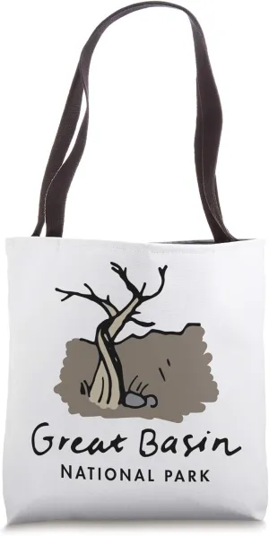 Family Vacation Design - Retro Great Basin National Park Tote Bag