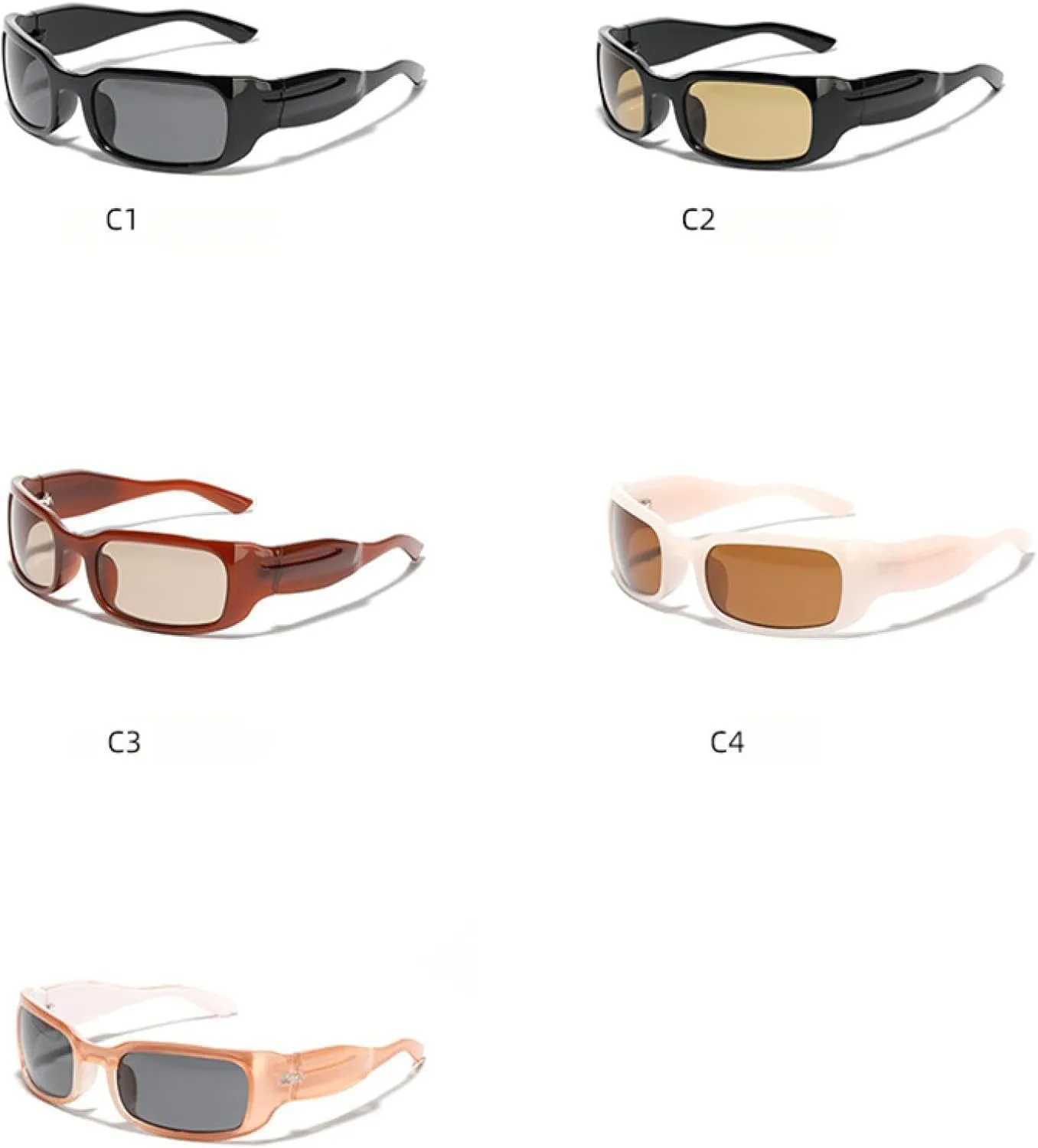 Fashion Sunglasses for Men Women Trendy Sun Glasses