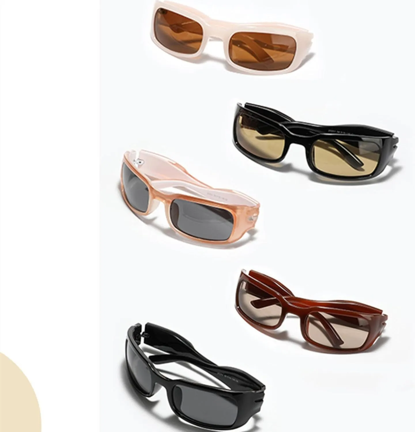 Fashion Sunglasses for Men Women Trendy Sun Glasses