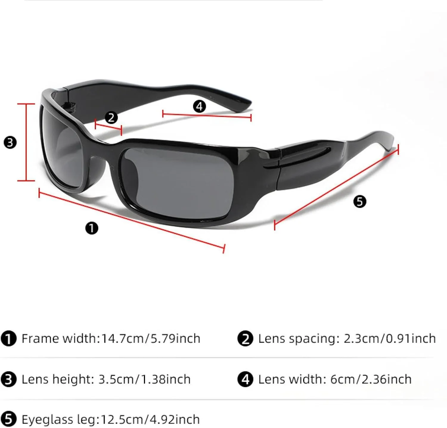 Fashion Sunglasses for Men Women Trendy Sun Glasses
