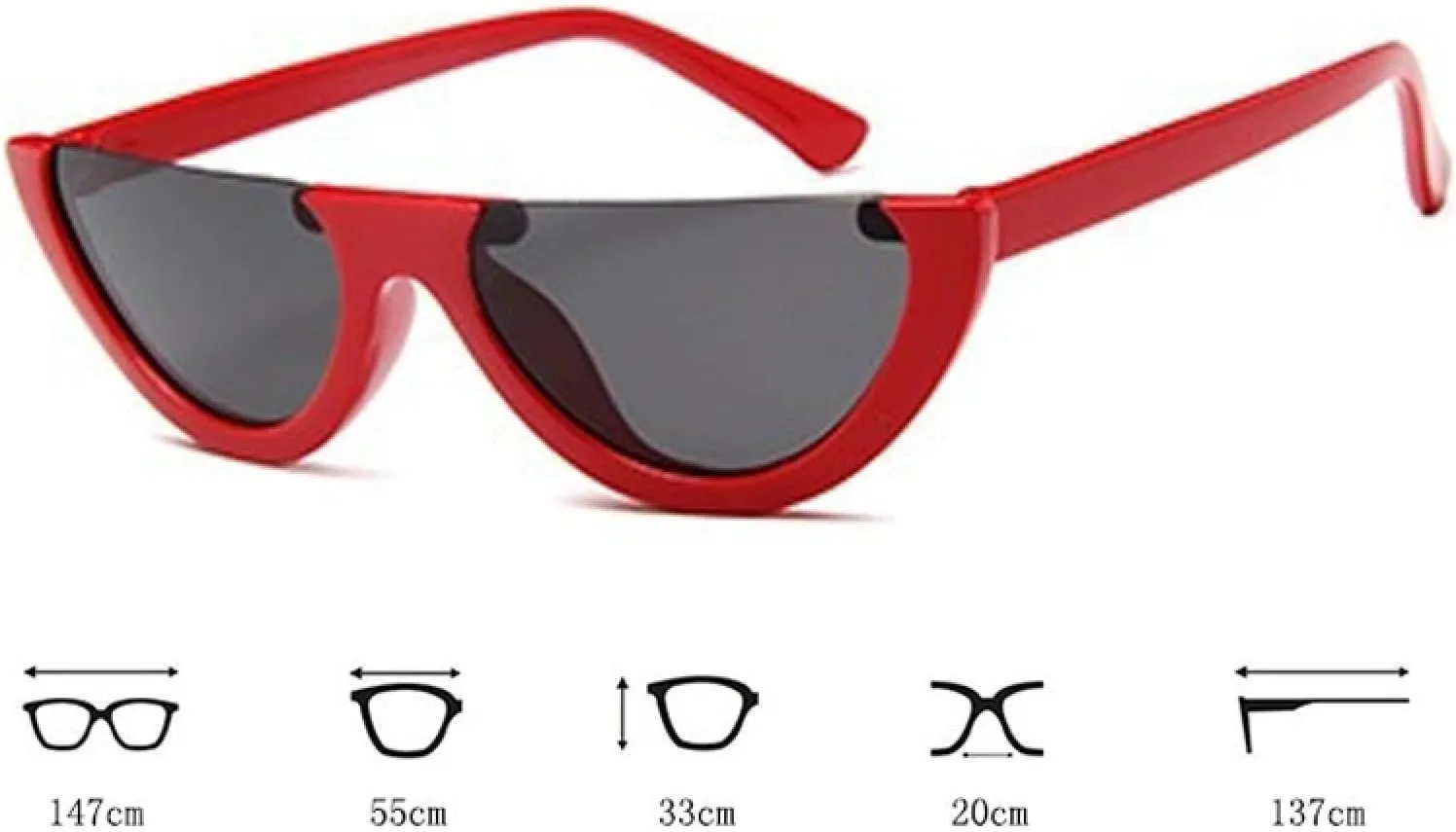 Fashion Sunglasses Women Vintage Cat Eye Punk Men Shades Eyewear Retro Eyeglasses Uv400
