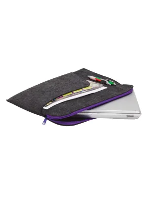 FELT LAPTOP SLEEVE W/ POCKET