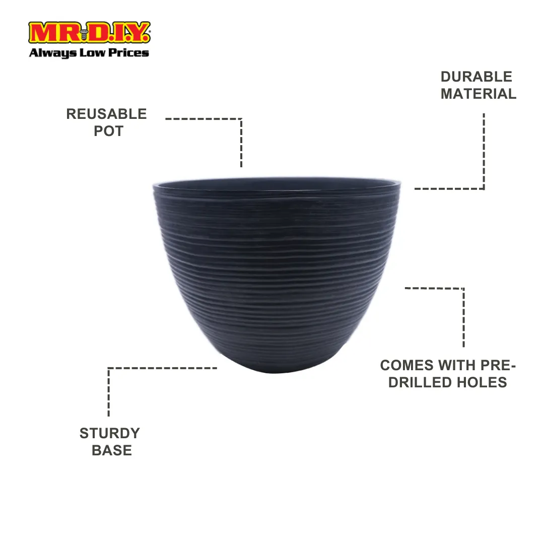 FELTON Durable Plastic Flower Pot Gardening (40 X 30cm)