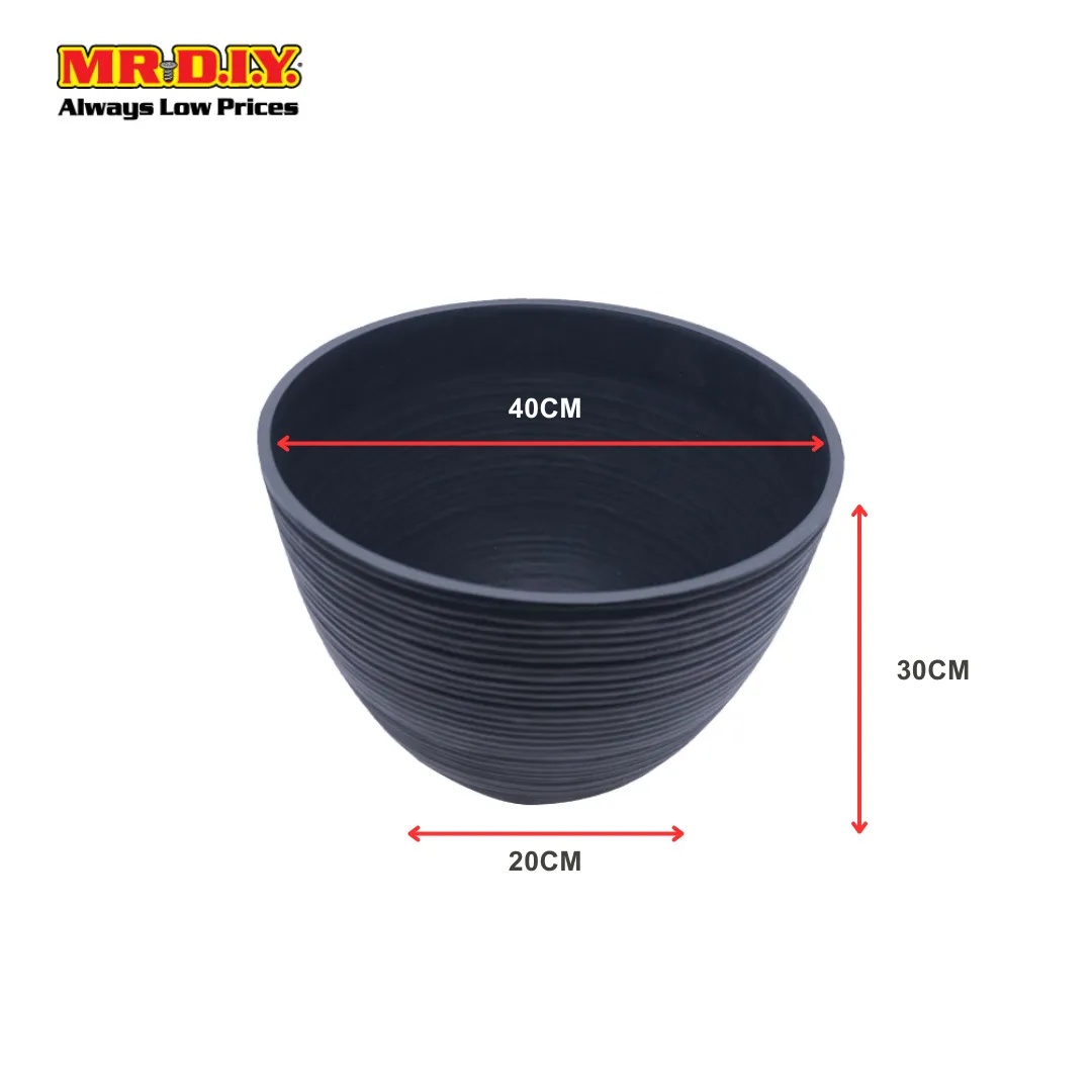 FELTON Durable Plastic Flower Pot Gardening (40 X 30cm)
