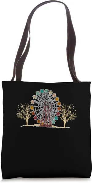 Ferris Wheel | Giant Observation Wheel | Amusement Park Tote Bag
