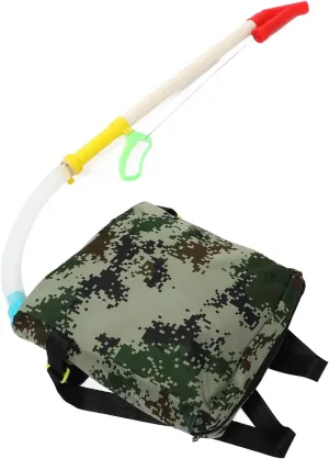Fertilizer Sprayer, Beans Planter Flexible Handle Manual Fertilizer Spreader with Bag, Longer Thicker Fertilizer Spreader for Farm Corn Vegetables Sugar Cane Fruit Trees