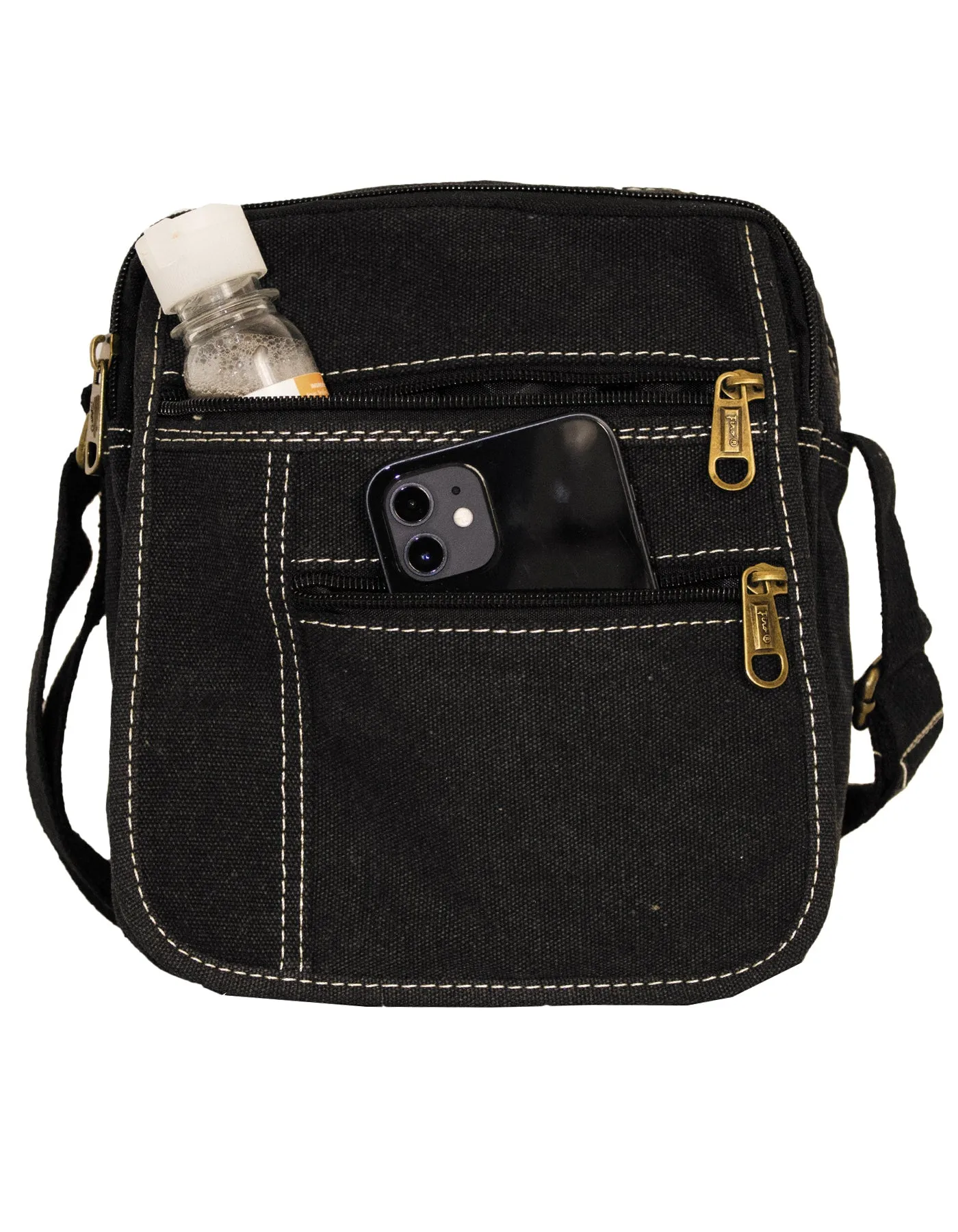Fino HY-B880 Canvas Unisex Compact Sling Bag