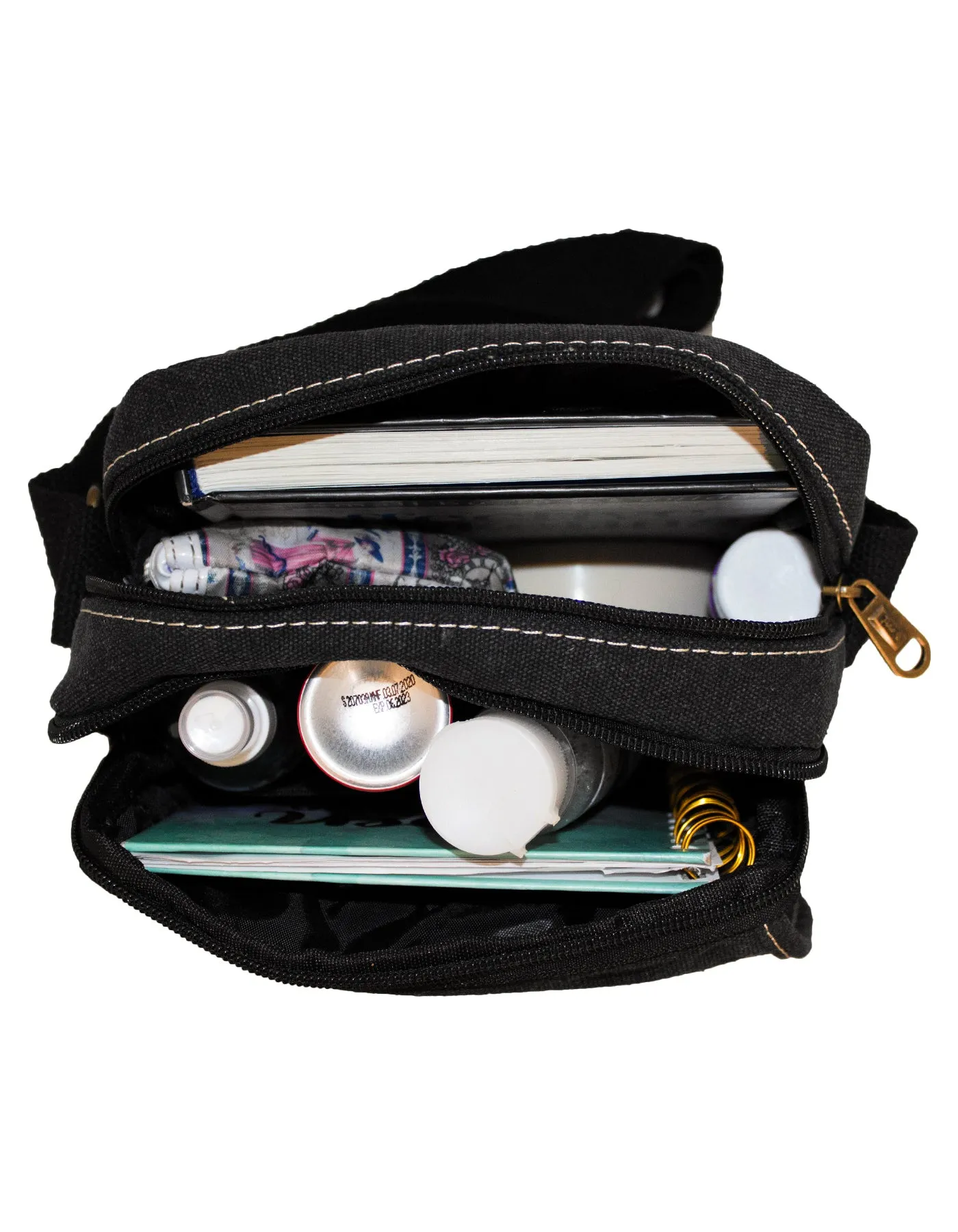 Fino HY-B880 Canvas Unisex Compact Sling Bag