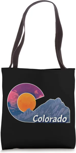 Flag Inspired Colorado Tote Bag