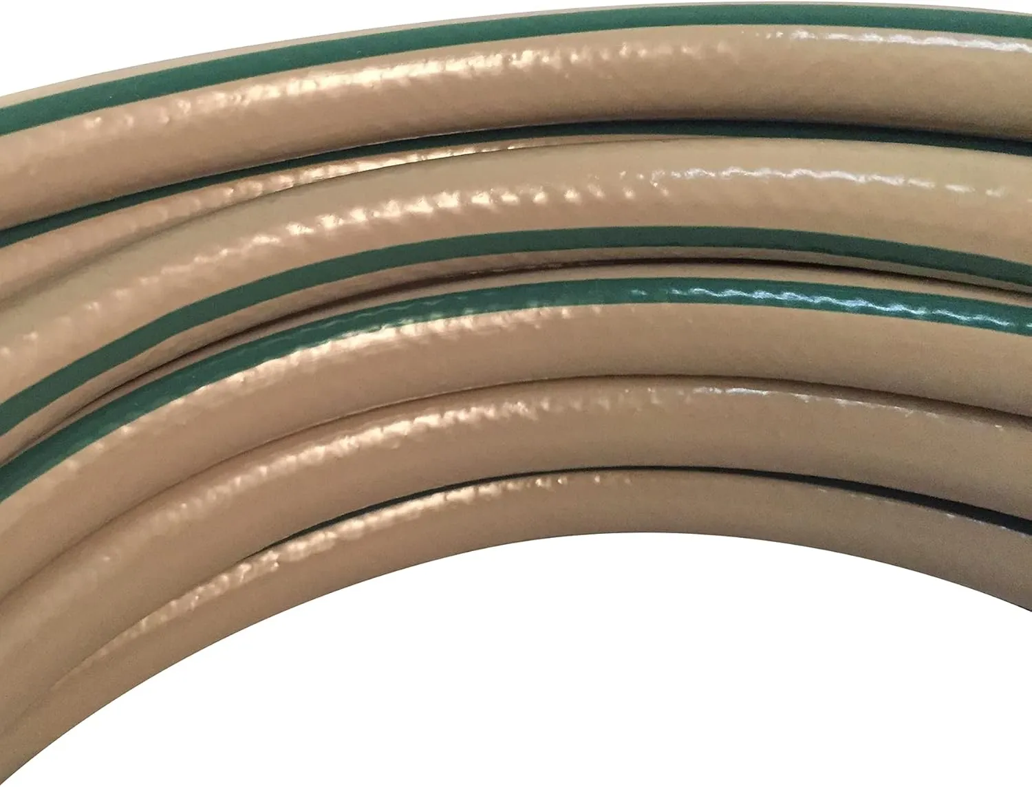 Flexon 1/2" x 50ft Medium Duty Garden Hose – Kink-Resistant, Durable Vinyl, Leak-Proof Couplings, Weather-Resistant, Flexible Water Hose for Lawn, Garden, and Outdoor Use