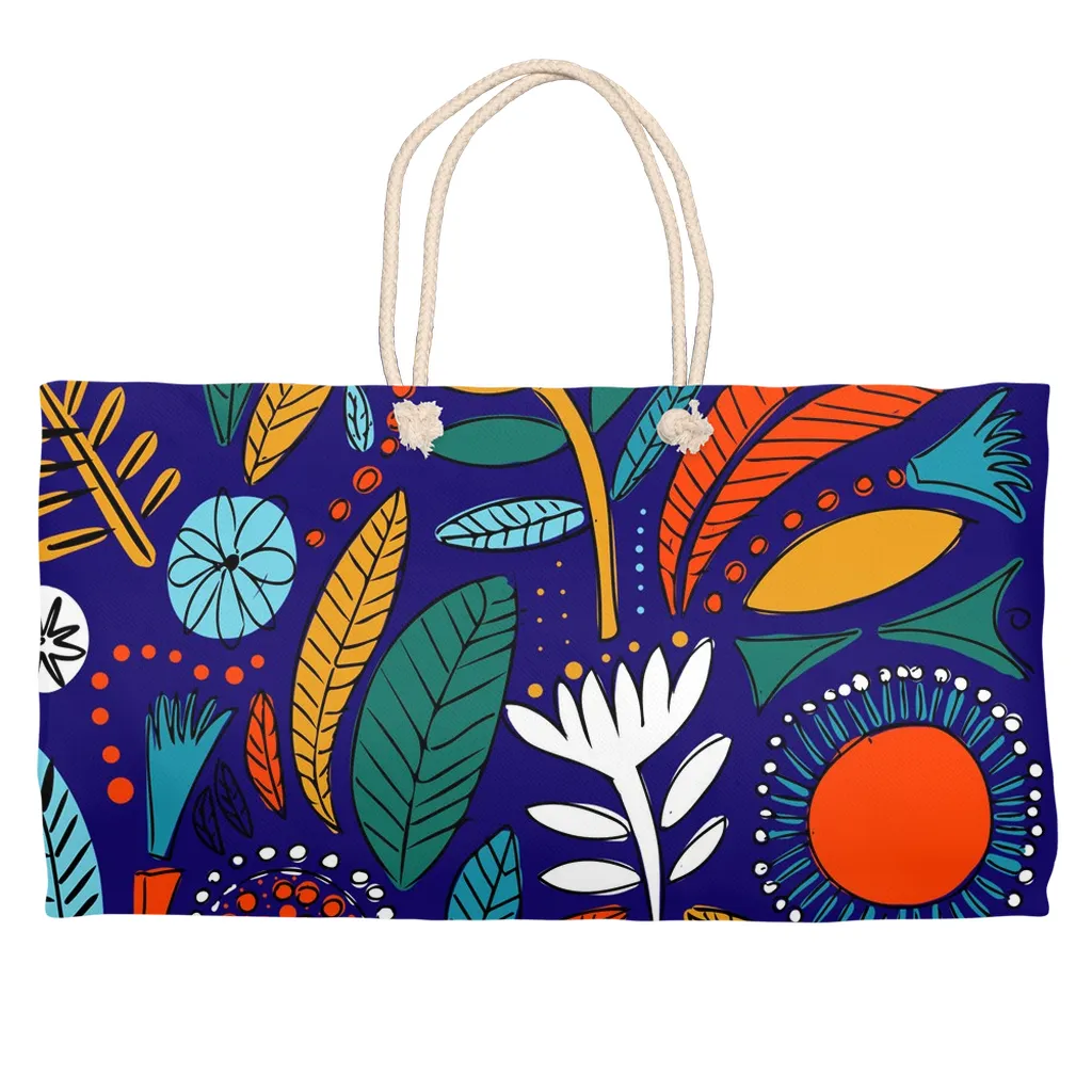FLORECIENDO WEEKENDER TOTES