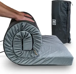 Foam Pad: Camping Essentials Sleeping Pad with Waterproof Cover, 3-Inch Thick, Closed-Cell Foam for Extra Comfort - Great for Camping, Road Trips, Extra Bed for Guests, and More