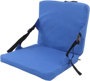 FOSA Portable Stadium Seat Cushion, Folding Stadium Seat with Back Support, Outdoor Stadium Seat Cushion, Lightweight Padded Seat, Bleacher Cushion with Backrest