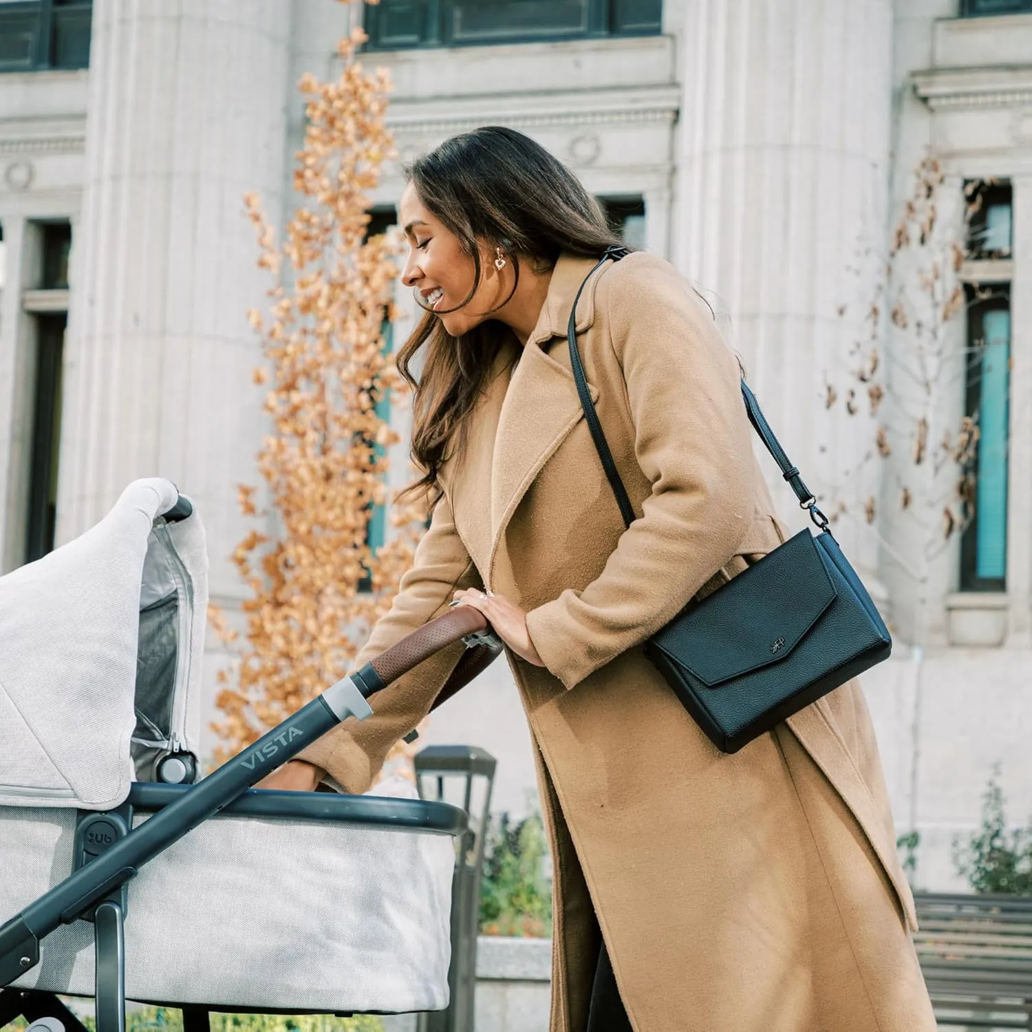 Freshly Picked Classic Crossbody Bag for Women - Stylish Handbag and Crossbody Purse Made with Premium Vegan Leather