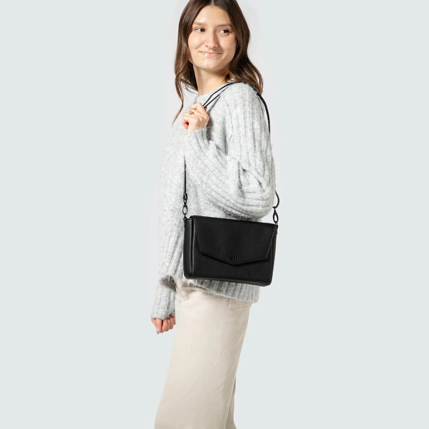Freshly Picked Classic Crossbody Bag for Women - Stylish Handbag and Crossbody Purse Made with Premium Vegan Leather