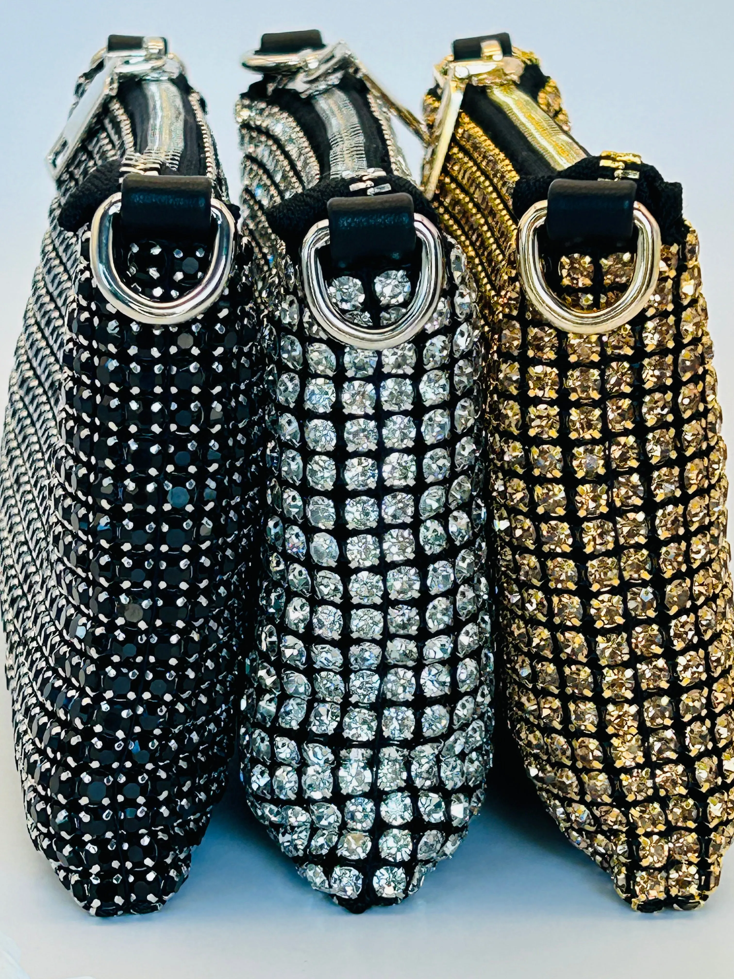 Frosty Clutch Bag | Black