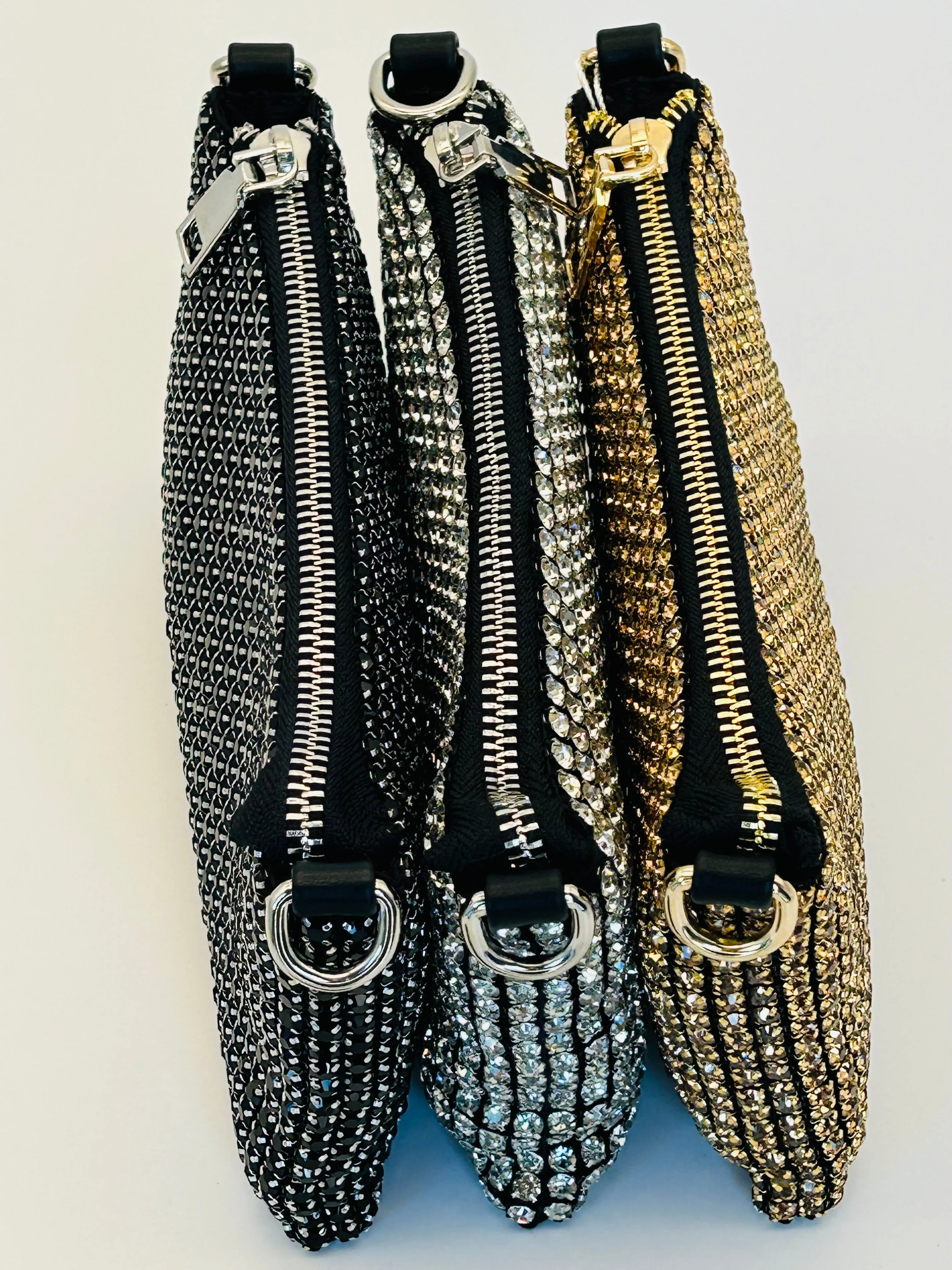 Frosty Clutch Bag | Black