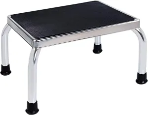 FSA/HSA Eligible, Vaunn Medical Foot Step Stool 350lbs Heavy-Duty Welded Steel Legs, Fully Welded Single Construction Frame, Anti-Skid Rubber Platform