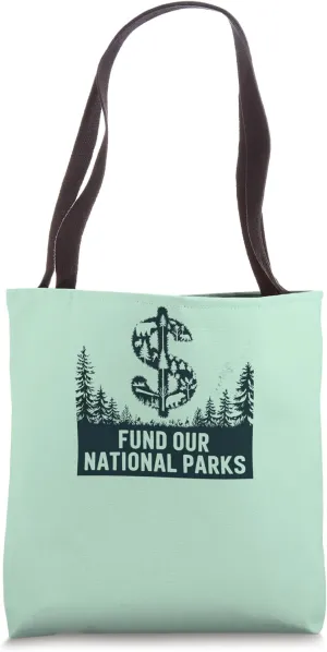 Fund The National Parks - Space Heals Tote Bag