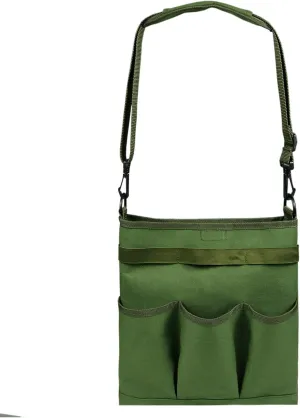 Gardening tool bag,Garden Pruning Tool Bag with 3 external storage pockets, for storing gardening pruning tools(excluding tools)
