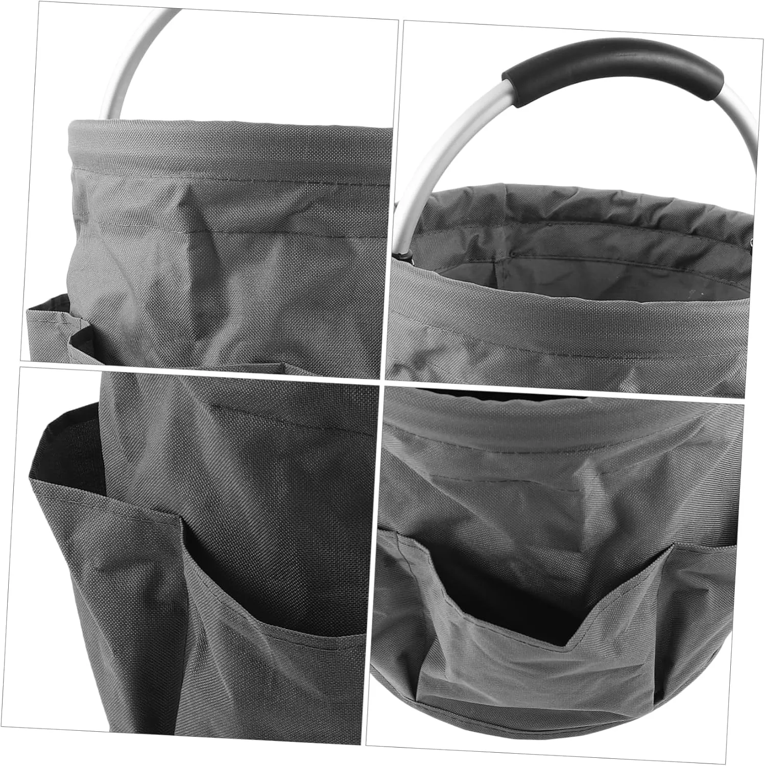 Garneck Garden Tool Tote Bag Storage Organizer for Outdoor Camping Beach Home Use Large Capacity Tools Storage Pouch with Multiple Compartments