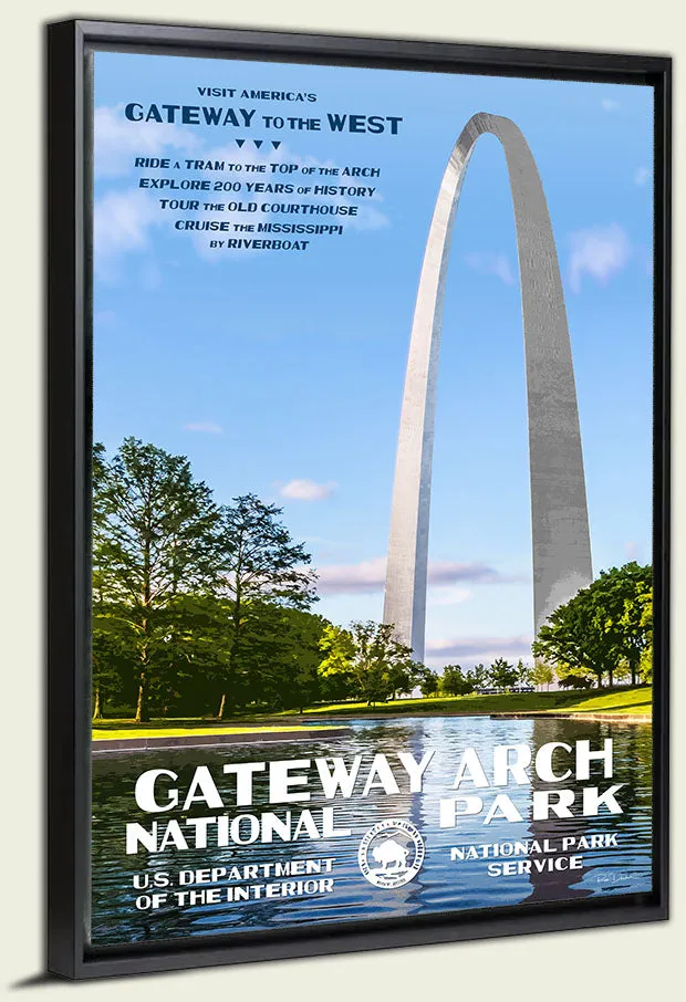 Gateway Arch National Park Canvas Print